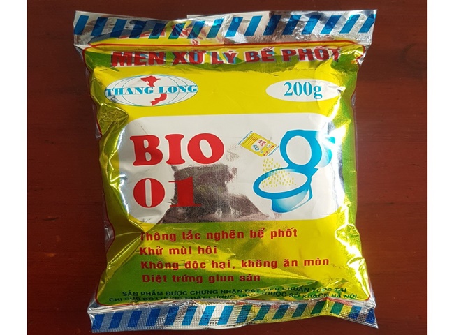 Men xử lý hầm cầu sinh học Bio