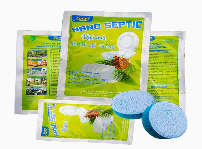 Viên nén đặc chế thông hầm cầu